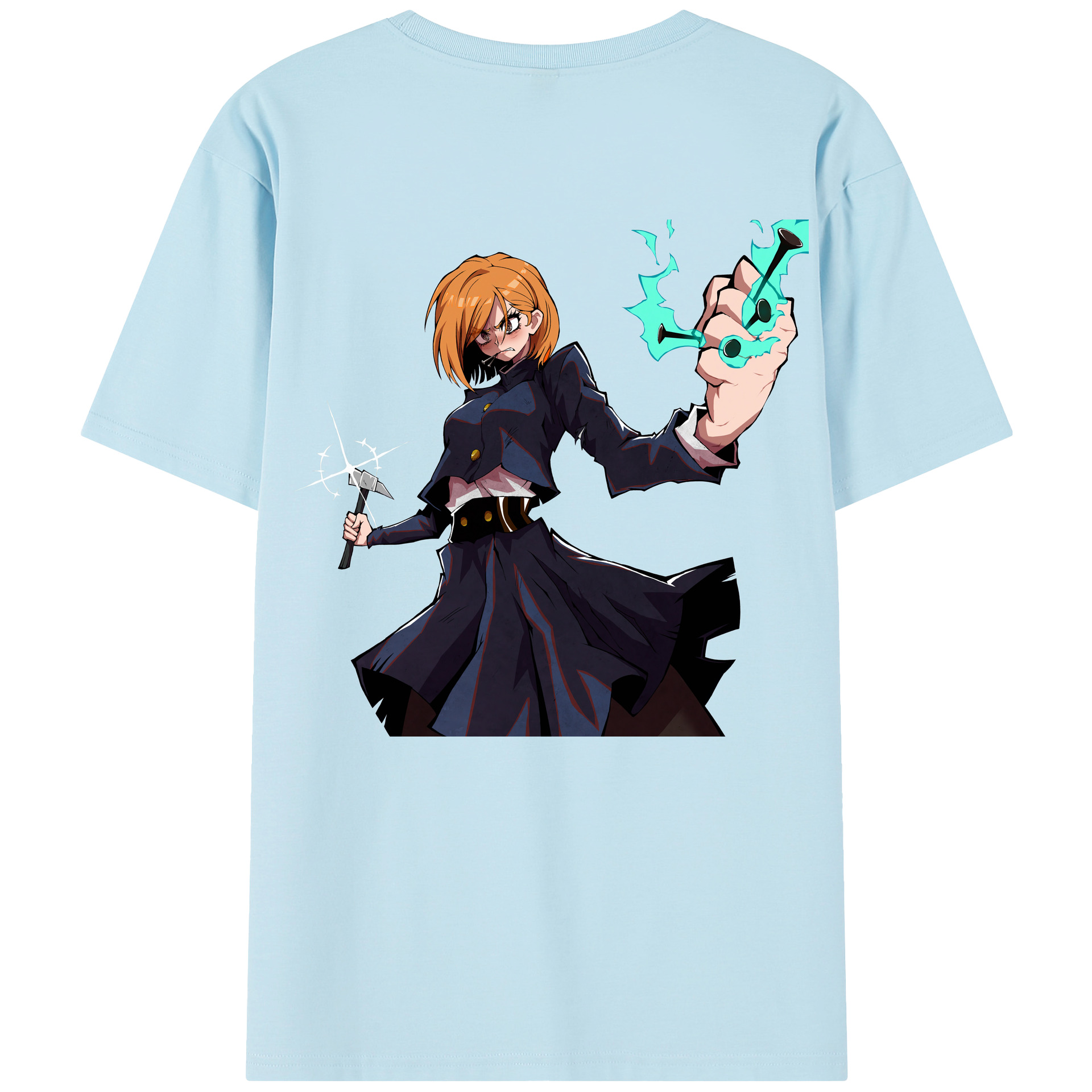 （画像用） 呪術廻戦 Jujutsu Kaisen 綿100％半袖Tシャツ（背面プリント）
